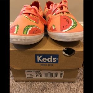 Brand New in Box Women’s Keds Watermelon sz 7.5